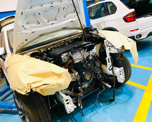 Major and Minor Accident Repair Service Dubai