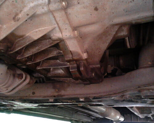Gearbox oil change service Dubai