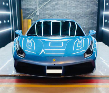 Porsche Window Tinting in Abu Dhabi