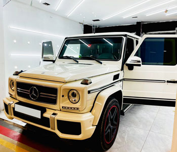 Mercedes G63 Window Tinting in Abu Dhabi