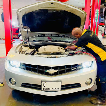Camaro General Repair Service in Abu Dhabi