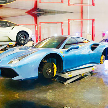 Ferrari Body Shop Dubai Rolls Royce Body Repair Service in Abu Dhabi