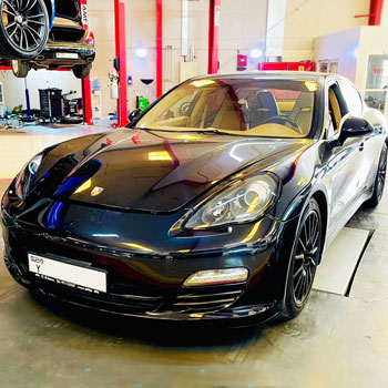 Porsche General Repair Service in Abu Dhabi