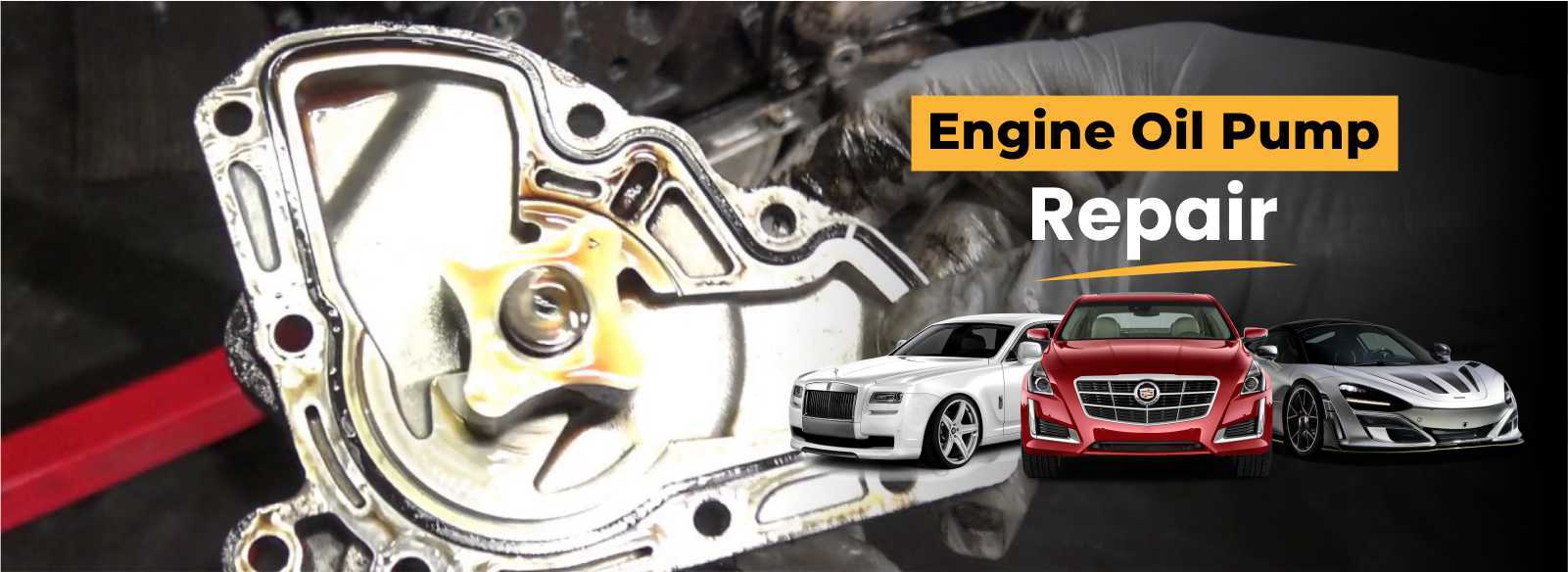 Engine oil pump repair-brand banners-RT