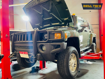 Hummer Engine Oil Change Service in Abu Dhabi