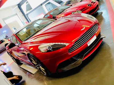 Aston-Martin-Oil-Change