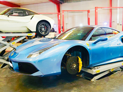 Ferrari-Brakes-Repair-In-Abu-Dhabi
