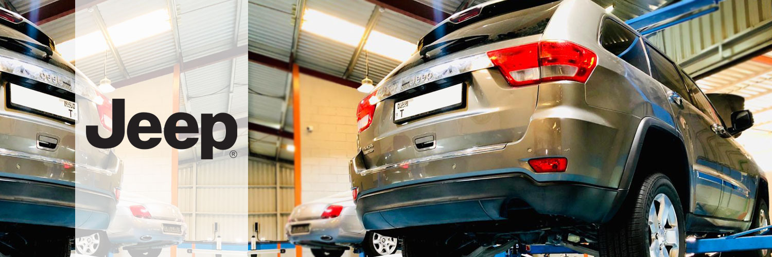 Jeep service banner