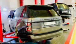 Range Rover Minor Service in Dubai