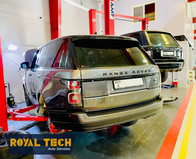 Range Rover Minor Service in Dubai