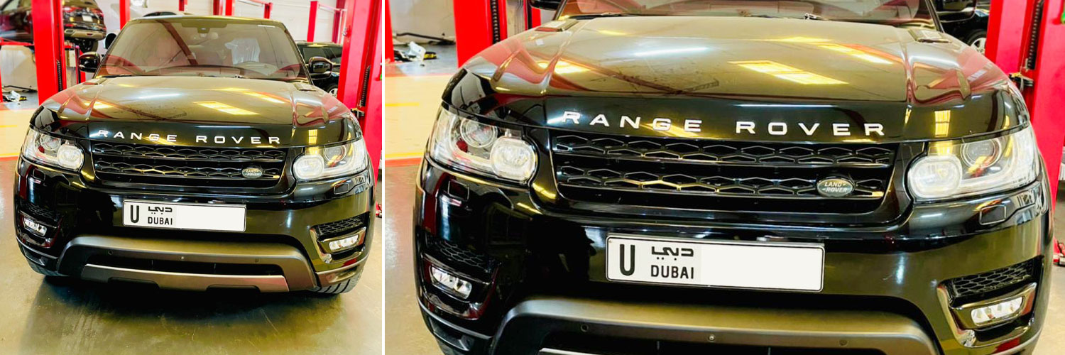 Range Rover Complete Service in Dubai