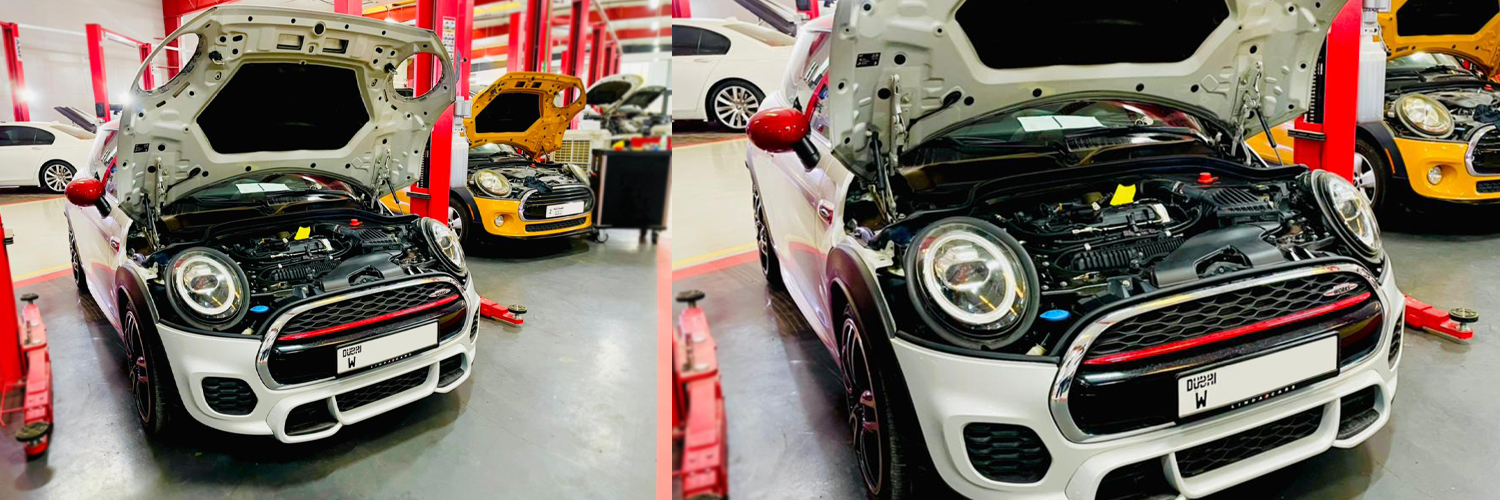 Mini Cooper JCW Radiator Service in Dubai
