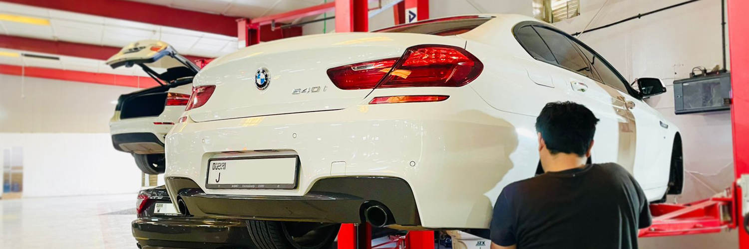 BMW 640 Brakes Service in Dubai