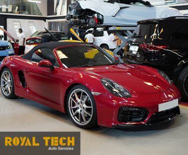 Porsche Poxster Feature Image Porsche Boxster Coolant Leakage Repair in Dubai