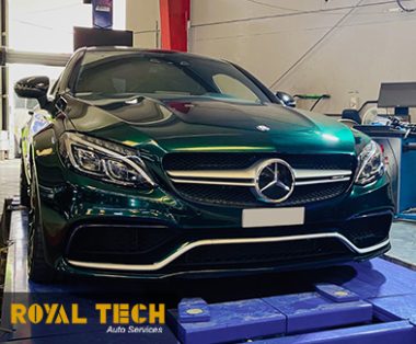 Mercedes C63 Feature Image Mercedes C63 Minor Service in Dubai