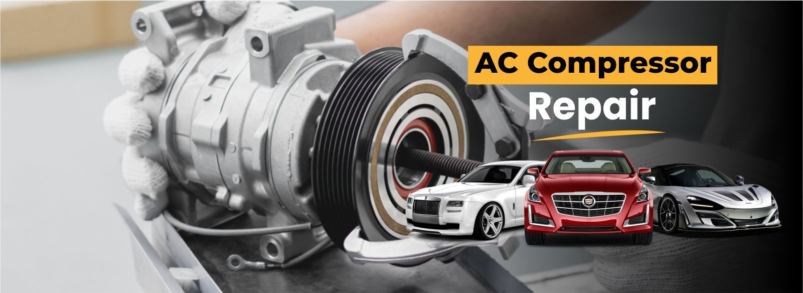 AC compressor repair-brand banner
