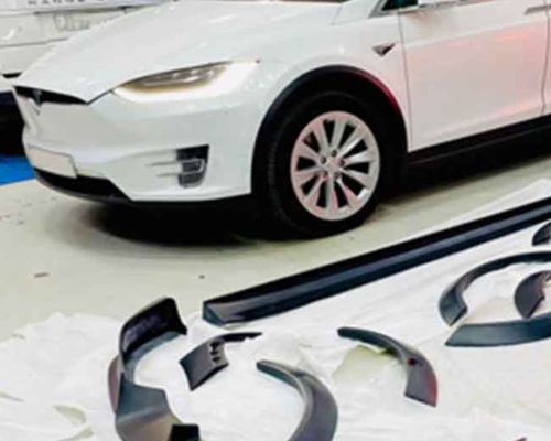 Electric Car Body Repair in Dubai